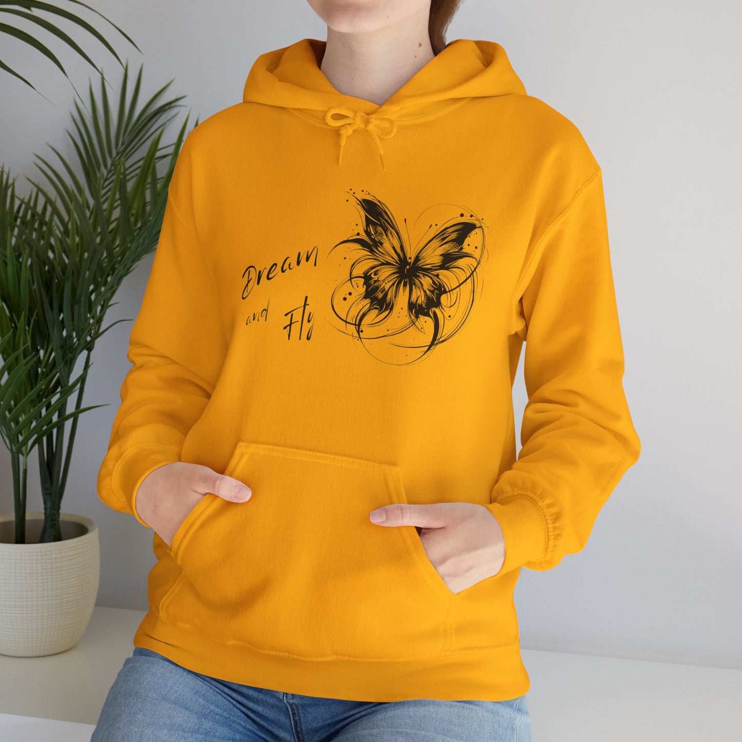 yellow hoodie for women empowerment group, motivational slogan for ladies nights, cool gift for girls night or barbecue party