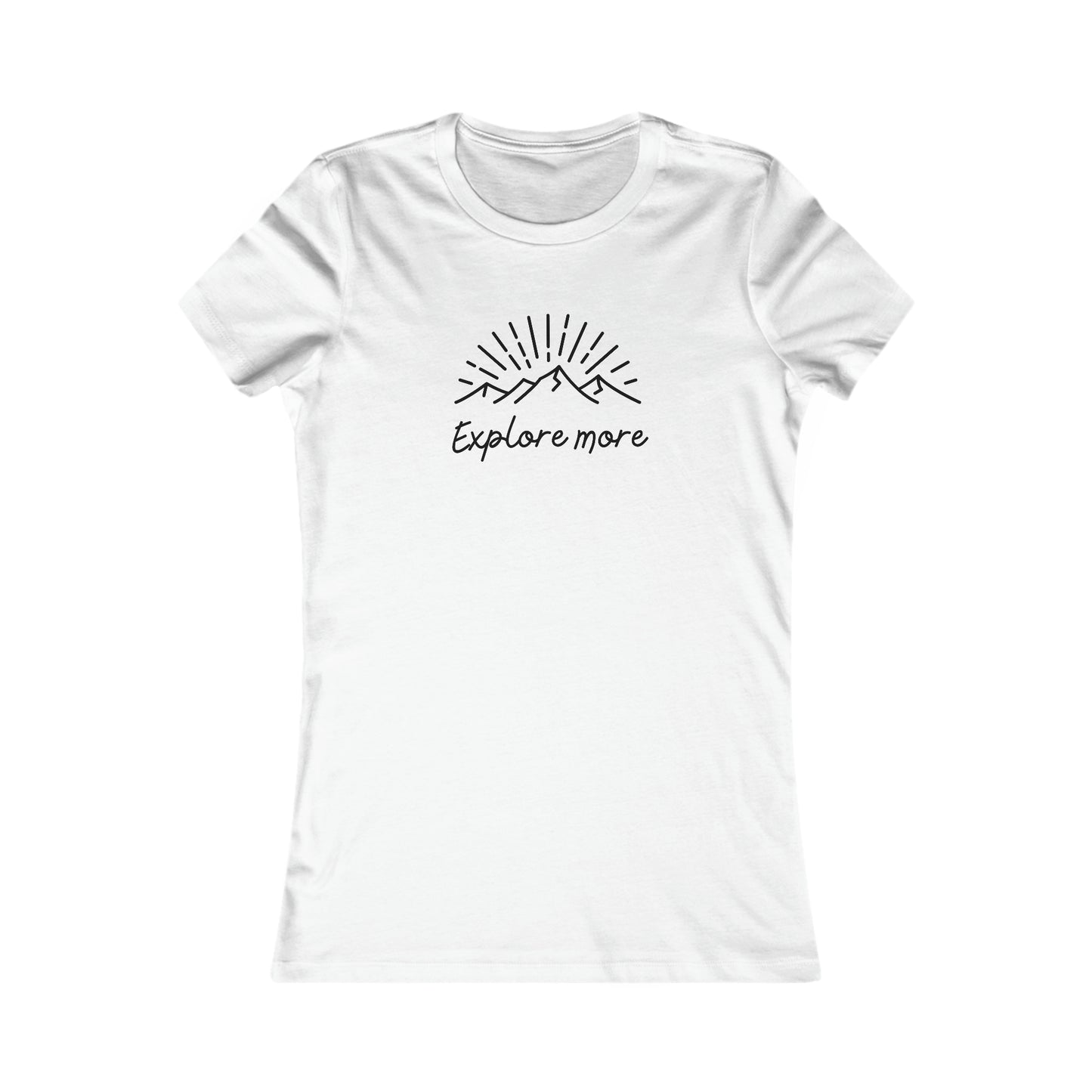 Explore more,Women's Tee