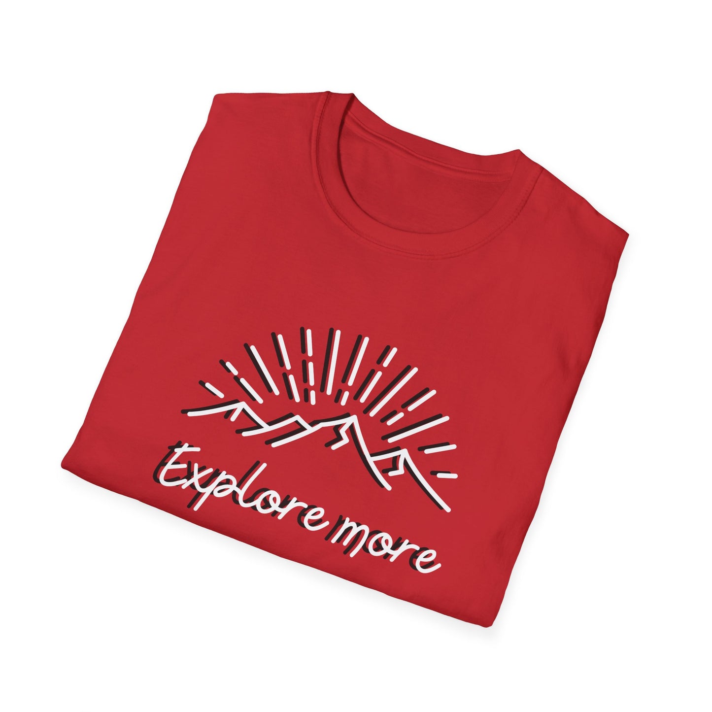 Explora más . Camiseta unisex de estilo suave