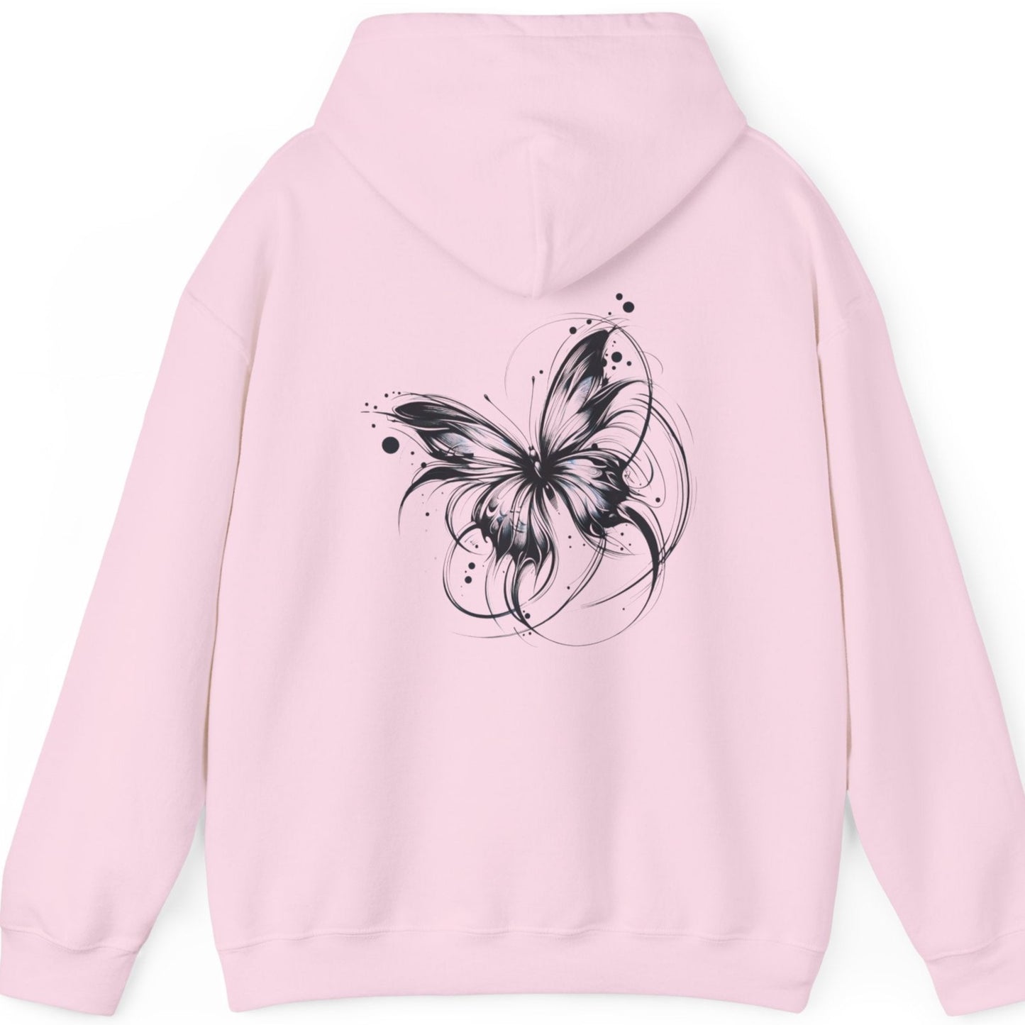 Caligraphy Butterfly Hoodie