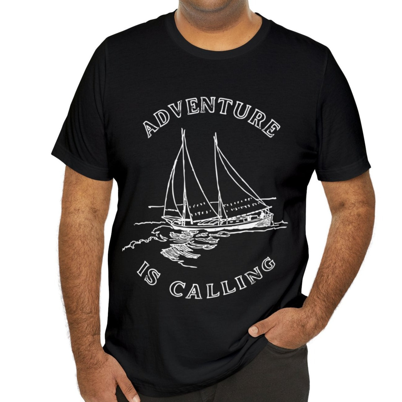 Adventure is calling, nautical Tee