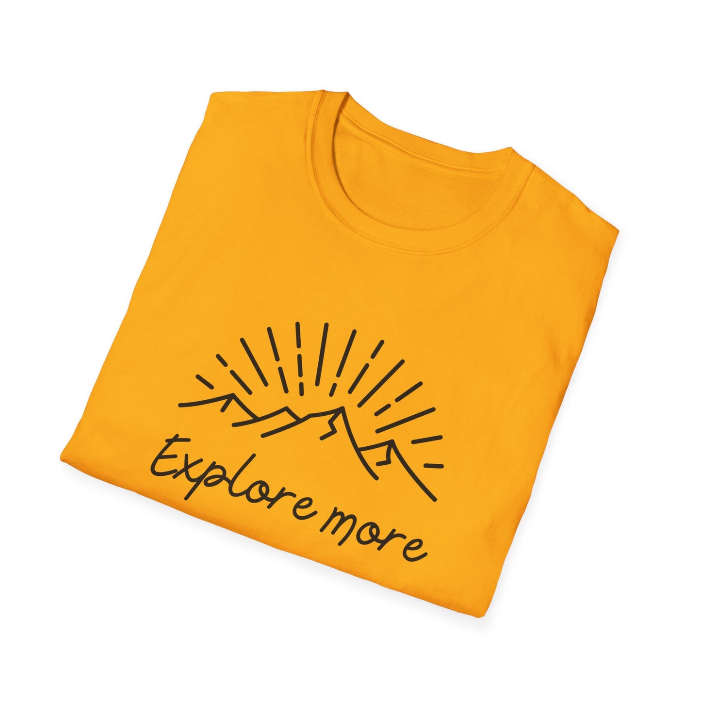 Explora más . Camiseta unisex de estilo suave