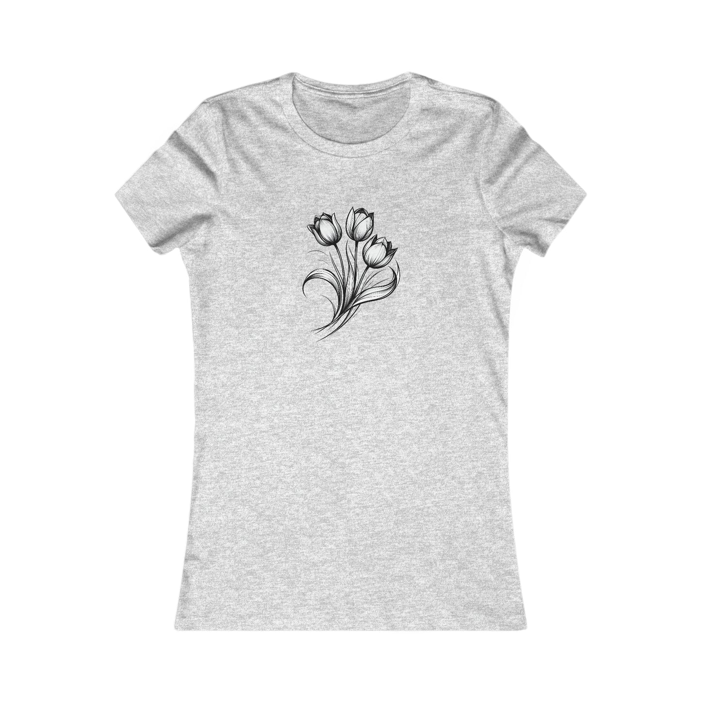 Tulip grey Women's Tee