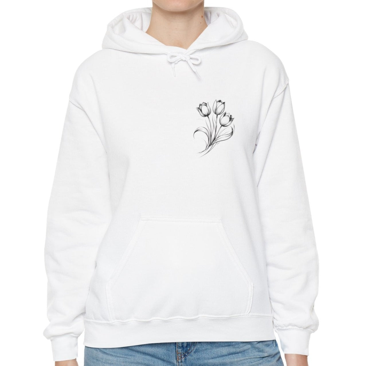 Chic Tulips Hoodie