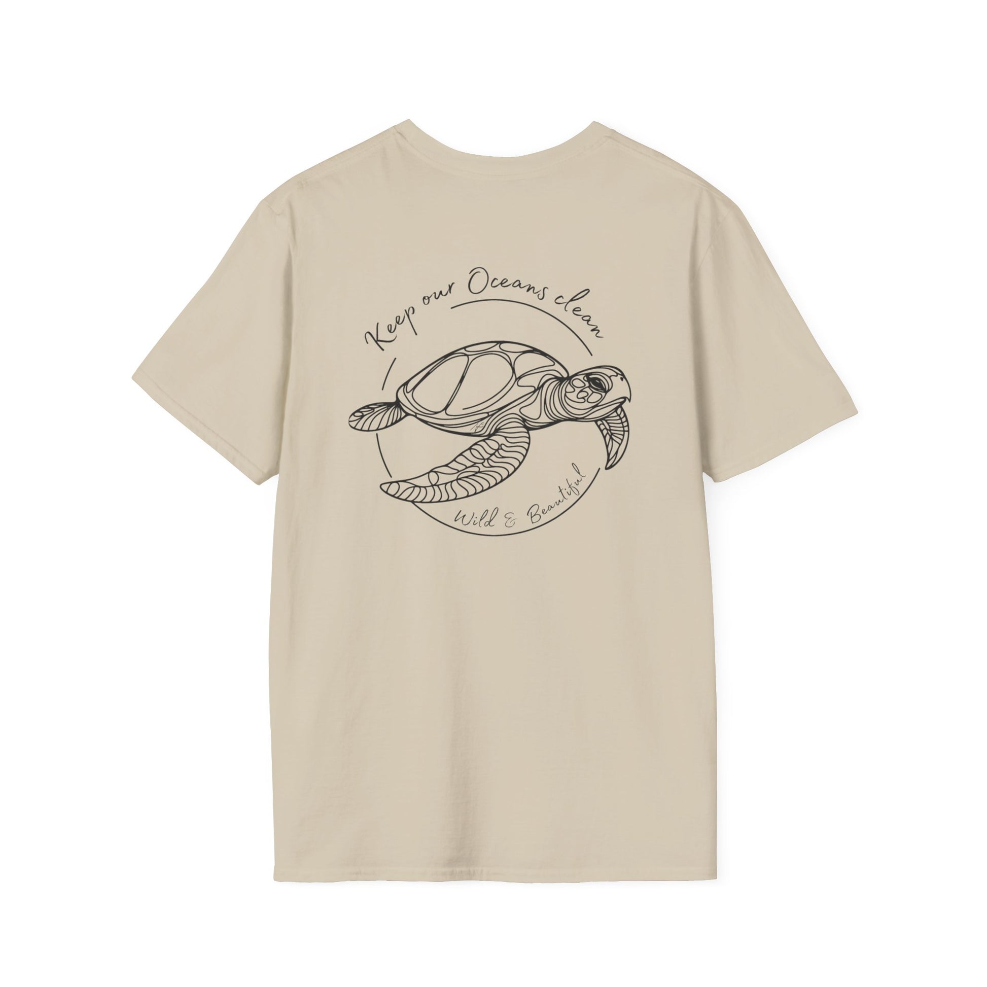 t turtle, mans surfing tee, hawaiian national parks