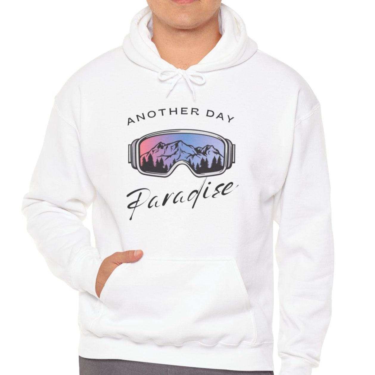 Day in Paradise, Ski Hoodie Sweatshirt