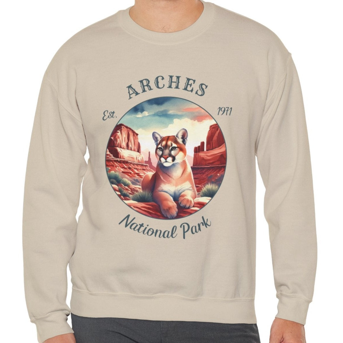 arches national park usa sweatshirt is nice gifts for your loved ones, perfect for enthusiast hikers and explorers of us parks. Live wild, live free, live full 