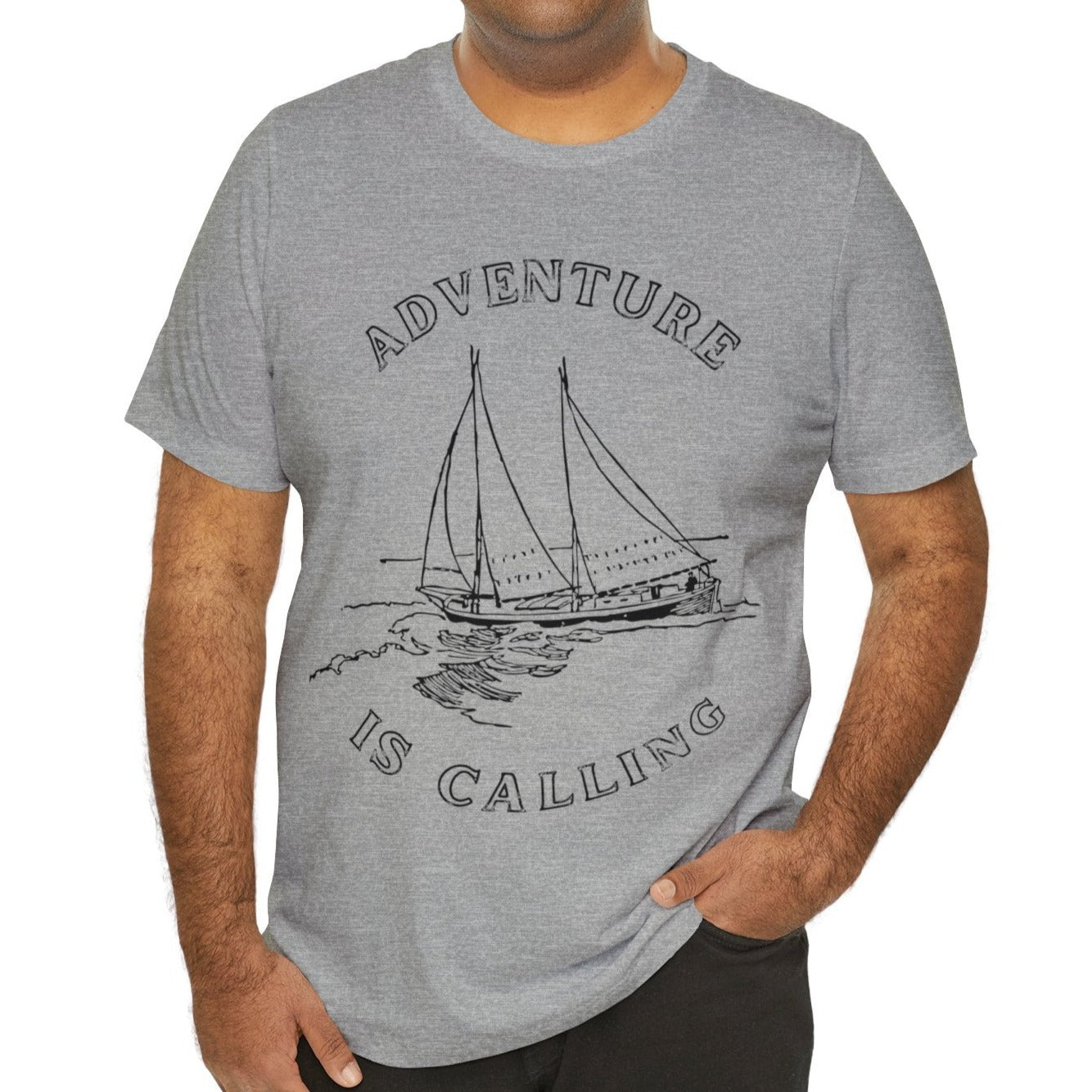 Adventure is calling, nautical Tee