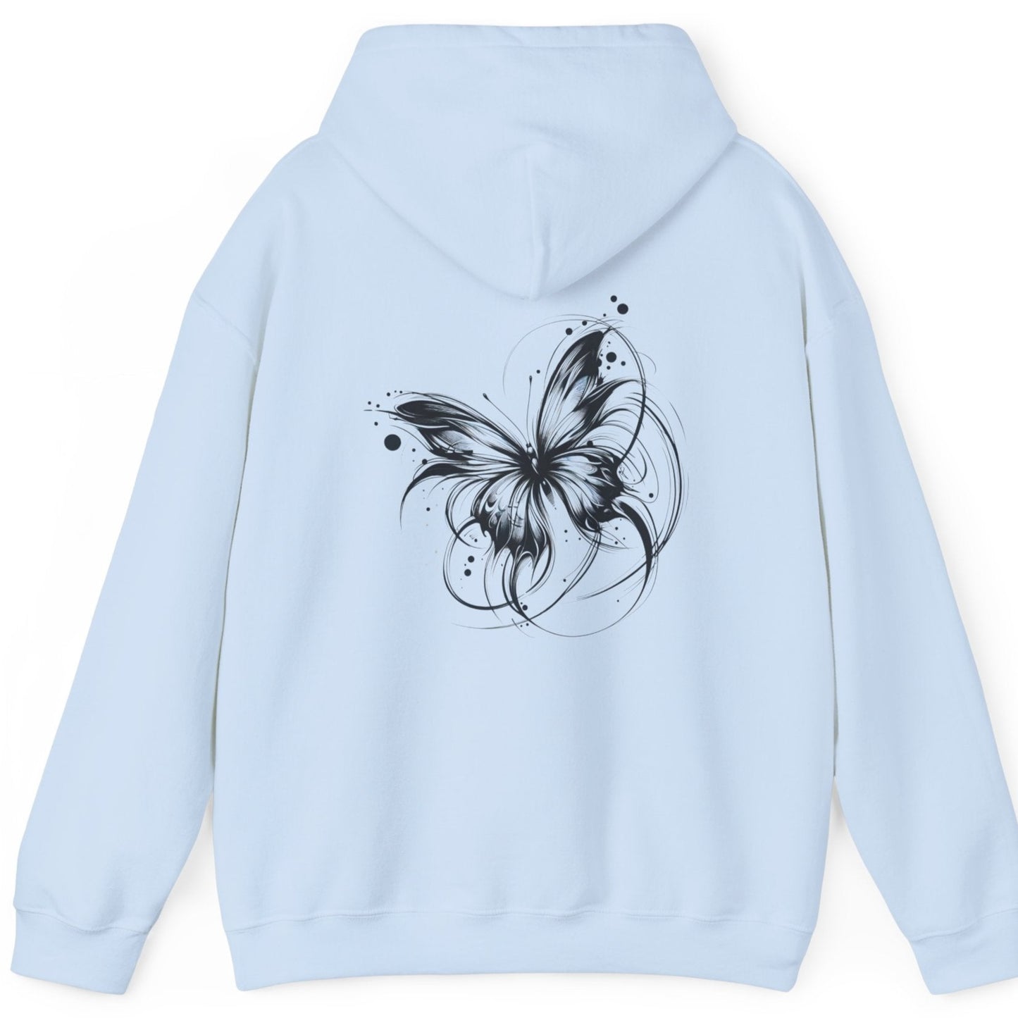 Caligraphy Butterfly Hoodie