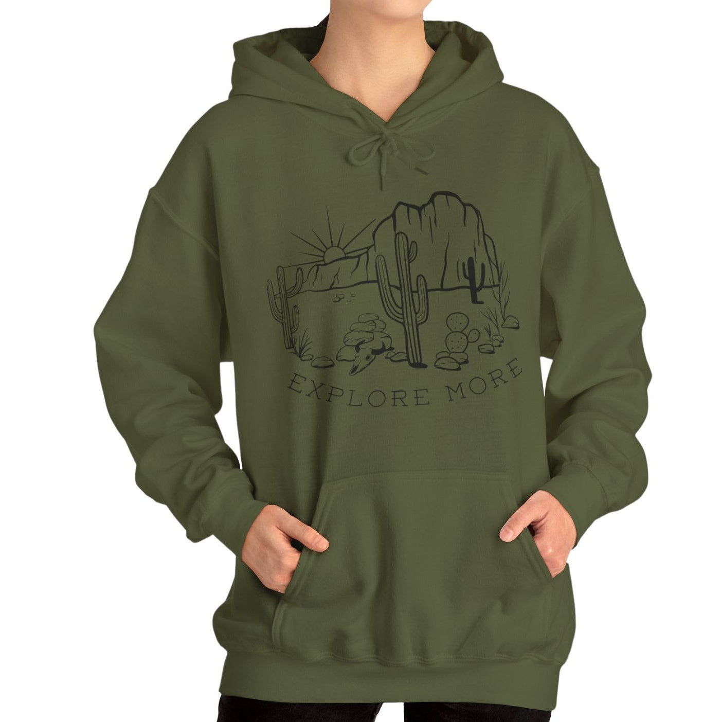 Explore More, Desert Hoodie