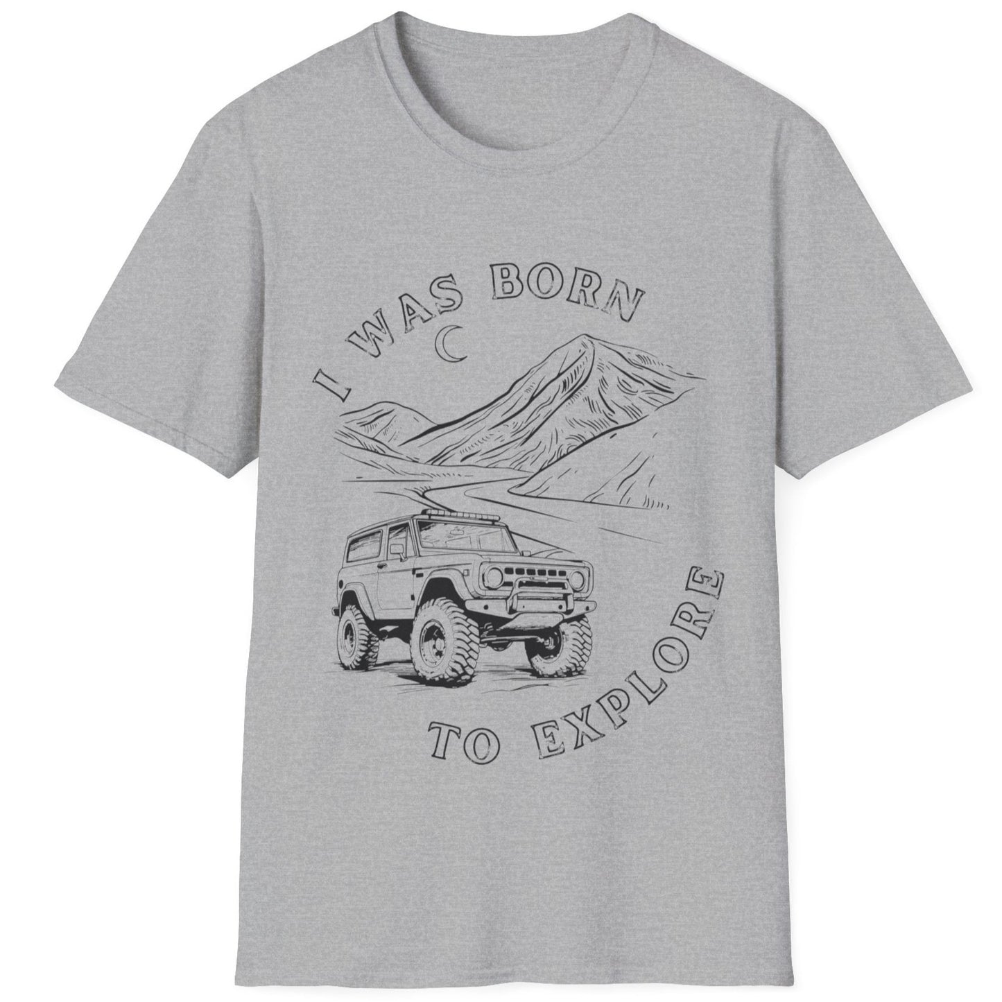 Born to Explore, Off Road T-Shirt