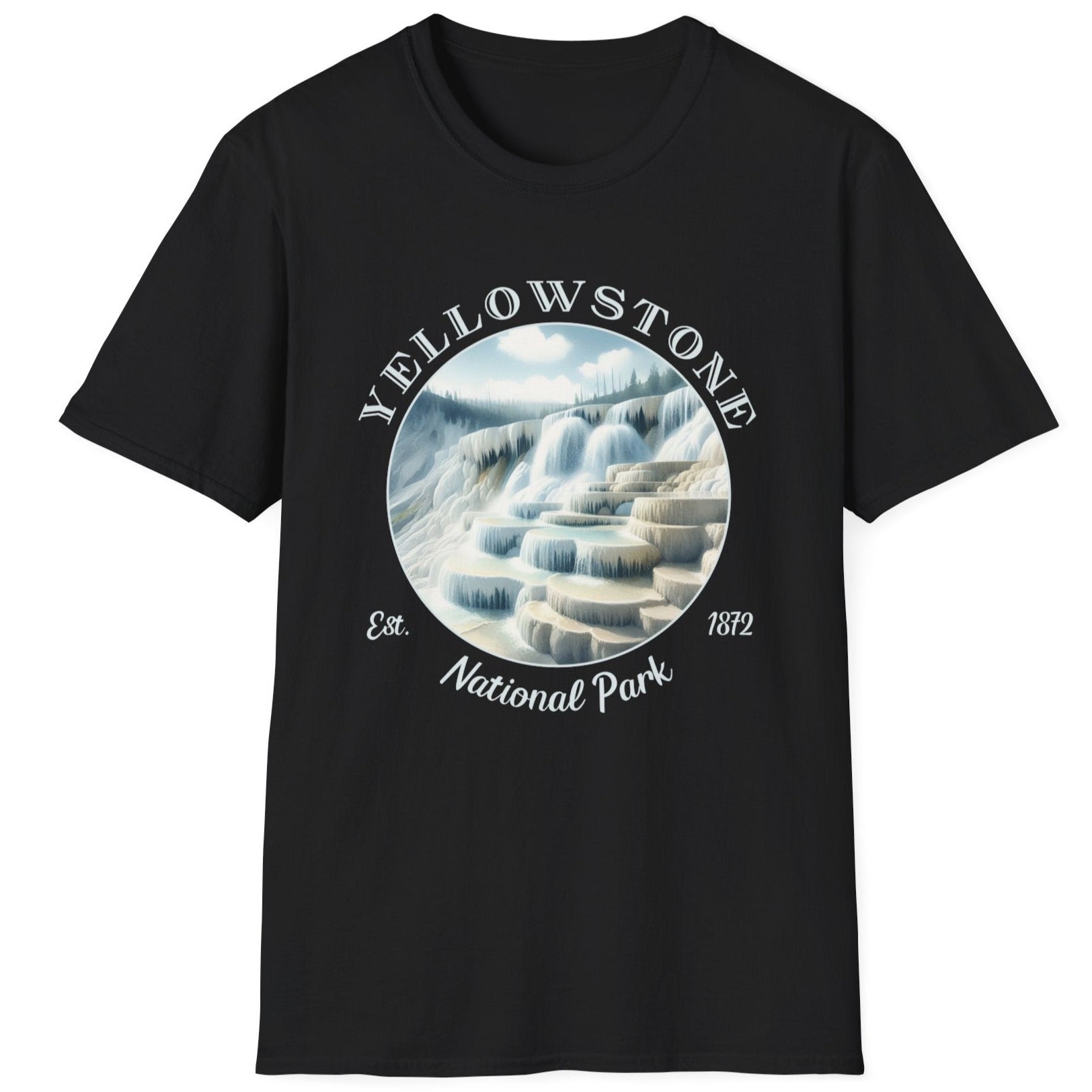 us yellowstone t-shirt great gift for girlfriend, mindful present for husband emberking on his journey to us np, apparel for those who live wild life and love us national parks