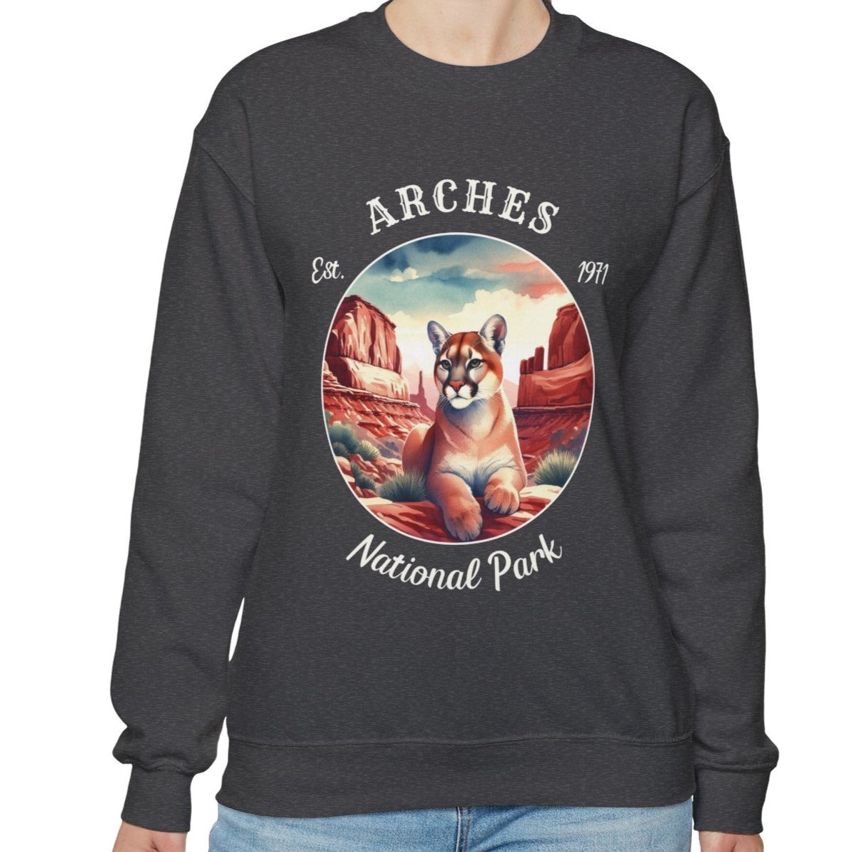 arches national park usa sweatshirt is nice gifts for your loved ones, perfect for enthusiast hikers and explorers of us parks. Live wild, live free, live full 