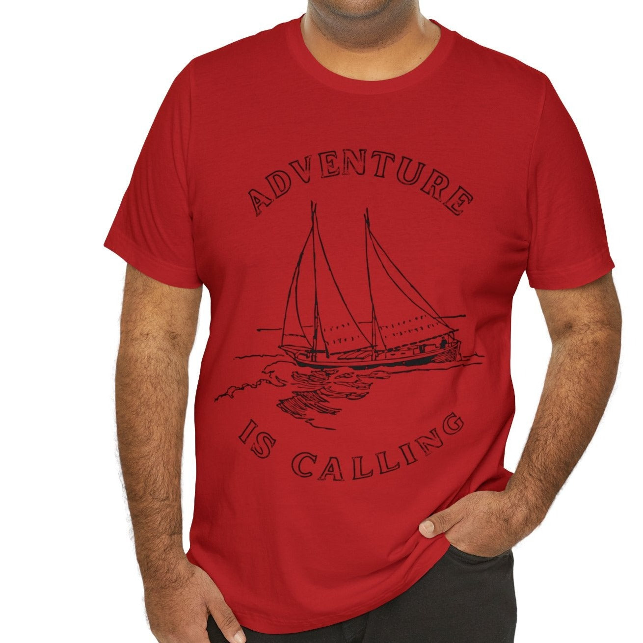 Adventure is calling, nautical Tee