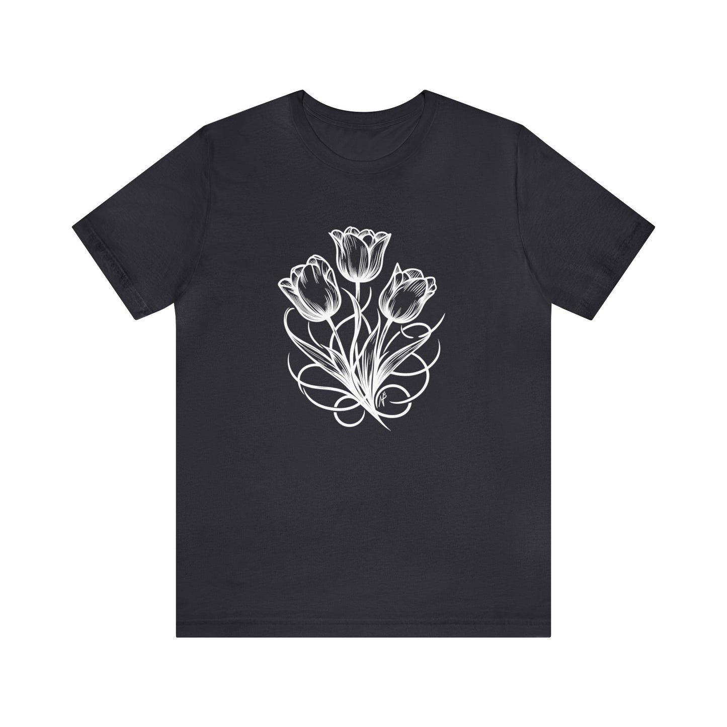 3 tulipanes Camiseta de manga corta Unisex Jersey