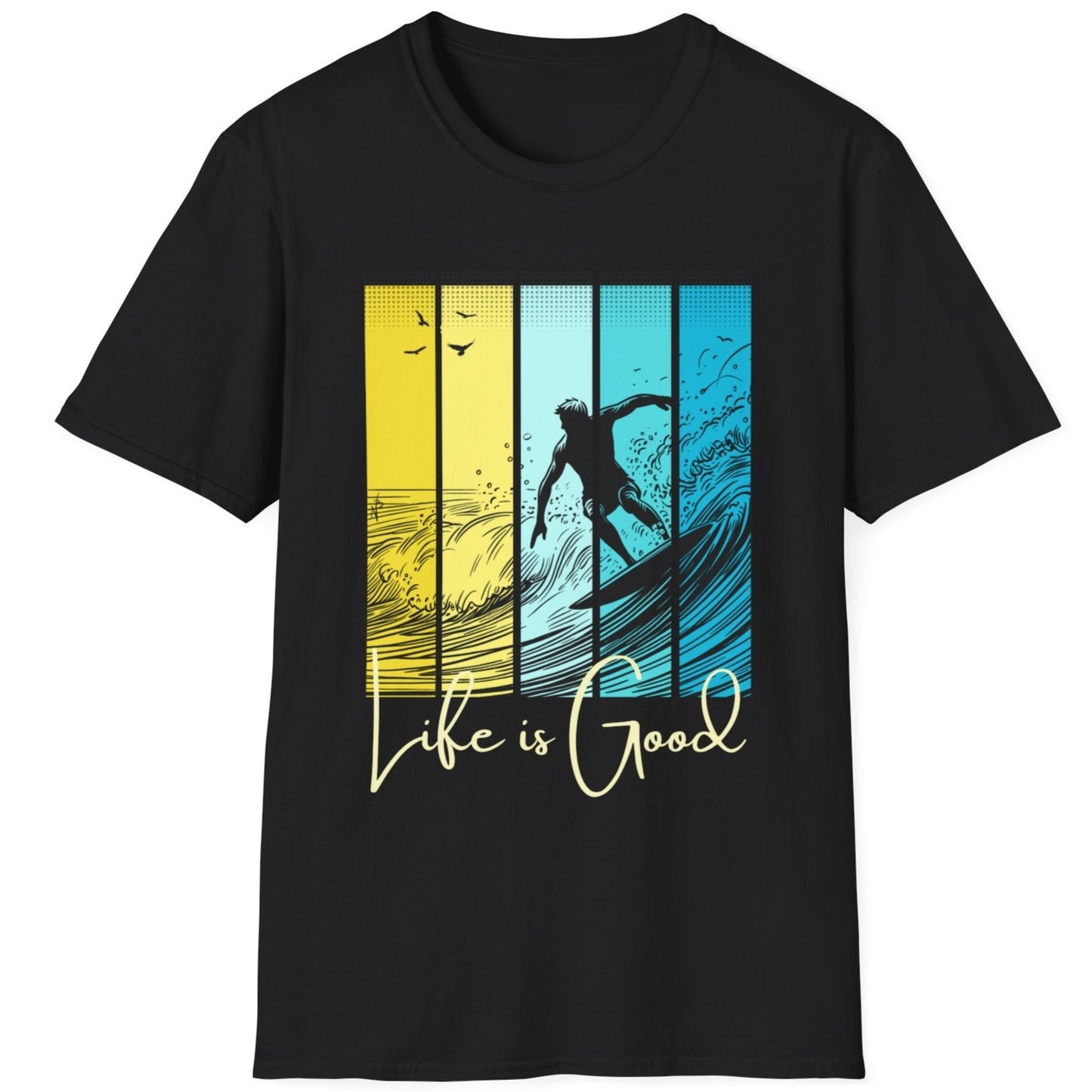 Life is good, Surfing T-Shirt