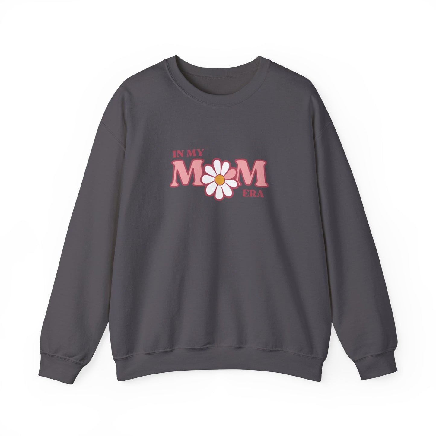 In my Mom Era Daisy Crewneck Sweatshirt Mother's day gift, Fun Top for Mama, Retro vibes