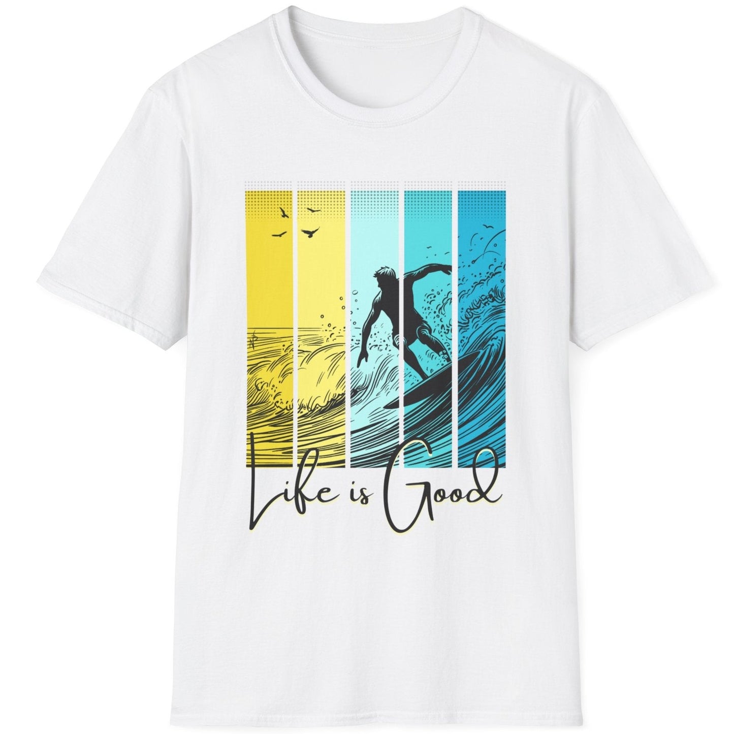 Life is good, Surfing T-Shirt