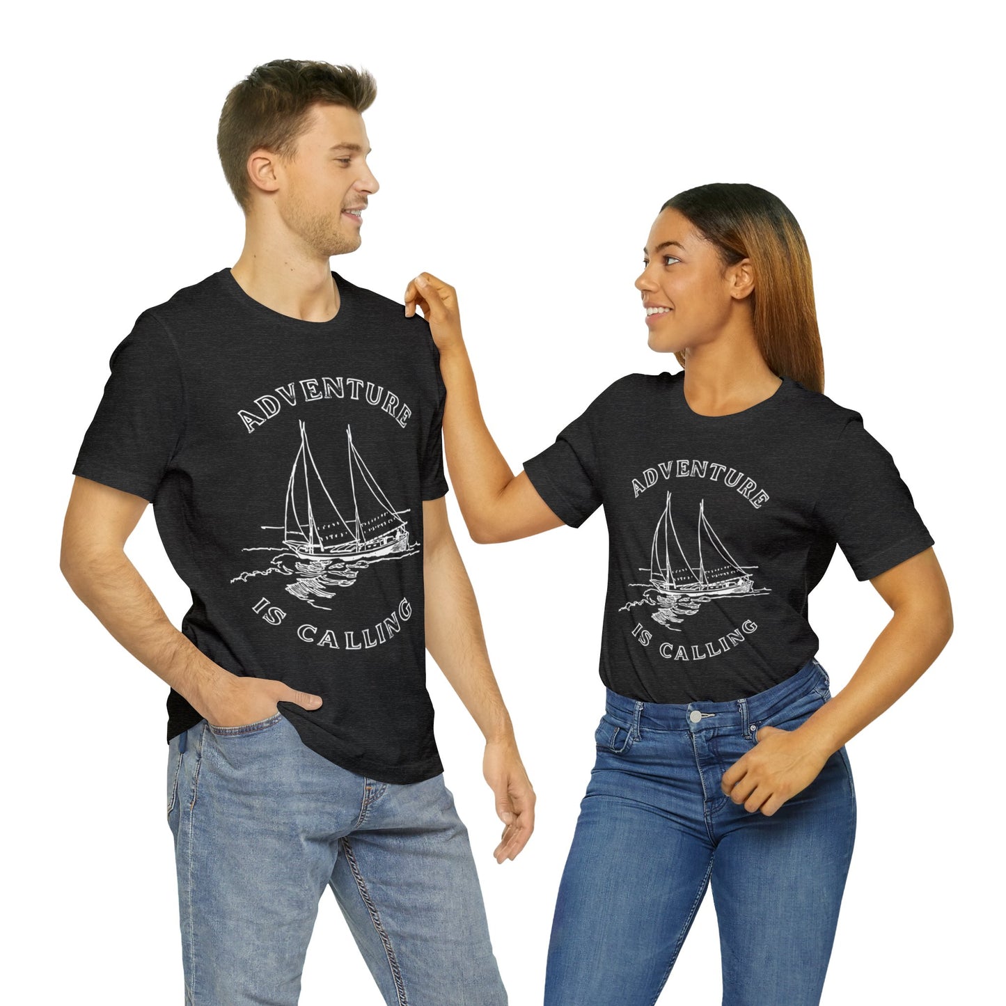 Adventure is calling, nautical Tee