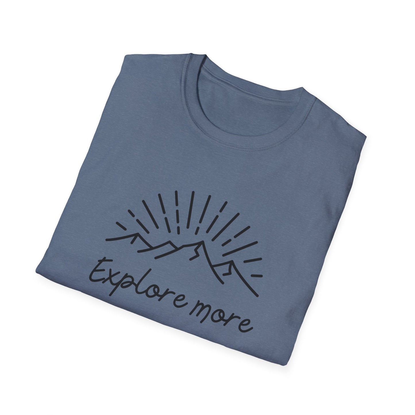 Explora más . Camiseta unisex de estilo suave