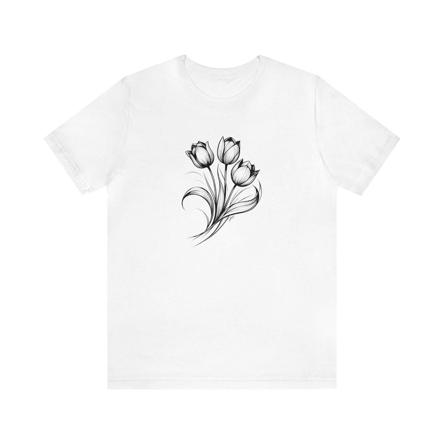 Camiseta de manga corta Tulips Unisex Jersey