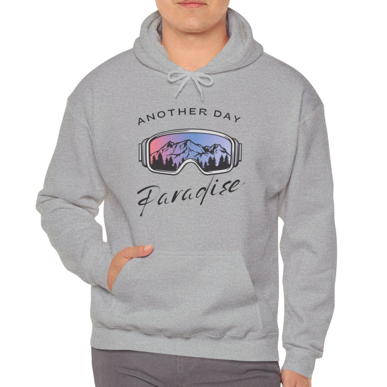 Day in Paradise, Ski Hoodie Sweatshirt