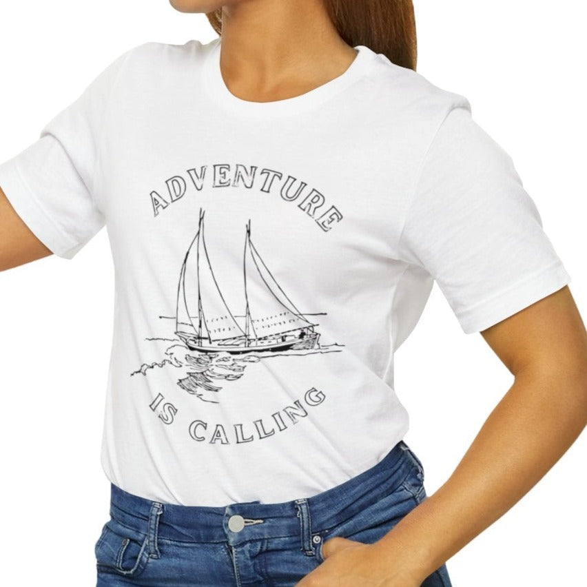 Adventure is calling, nautical Tee