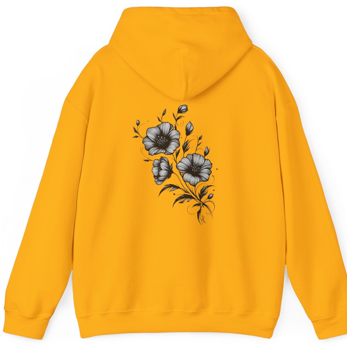 Midnight Flower Hoodie