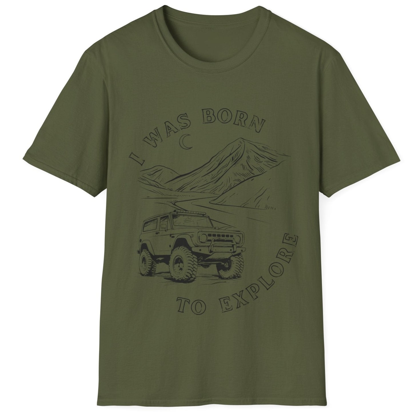 Born to Explore, Off Road T-Shirt