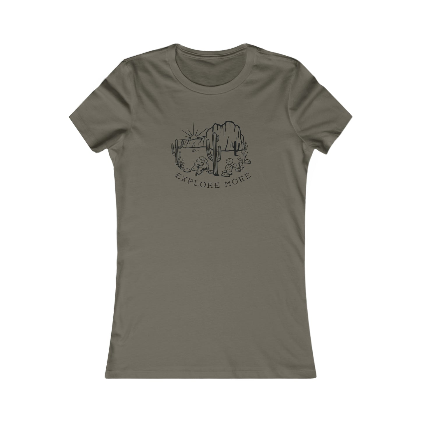 Explore More, Desert Women's Tee