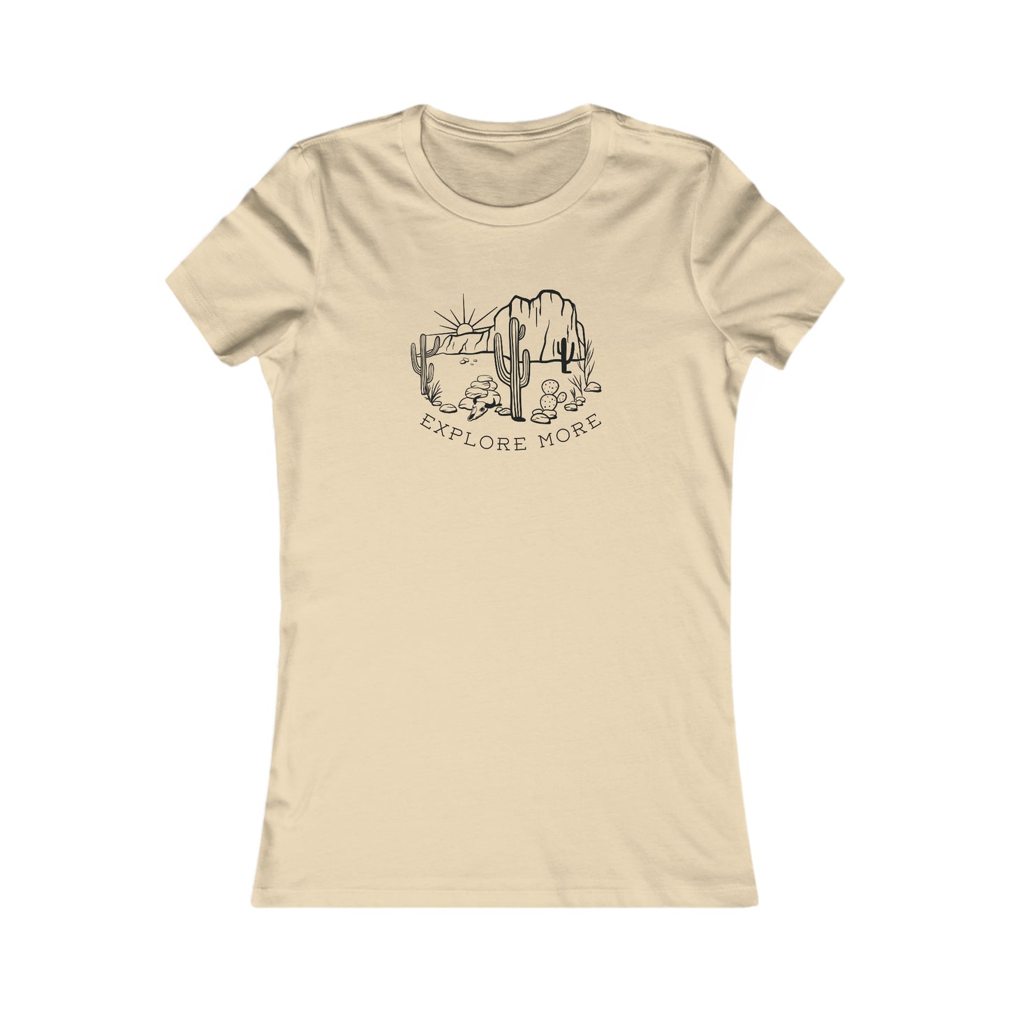 Explore More, Desert Women's Tee