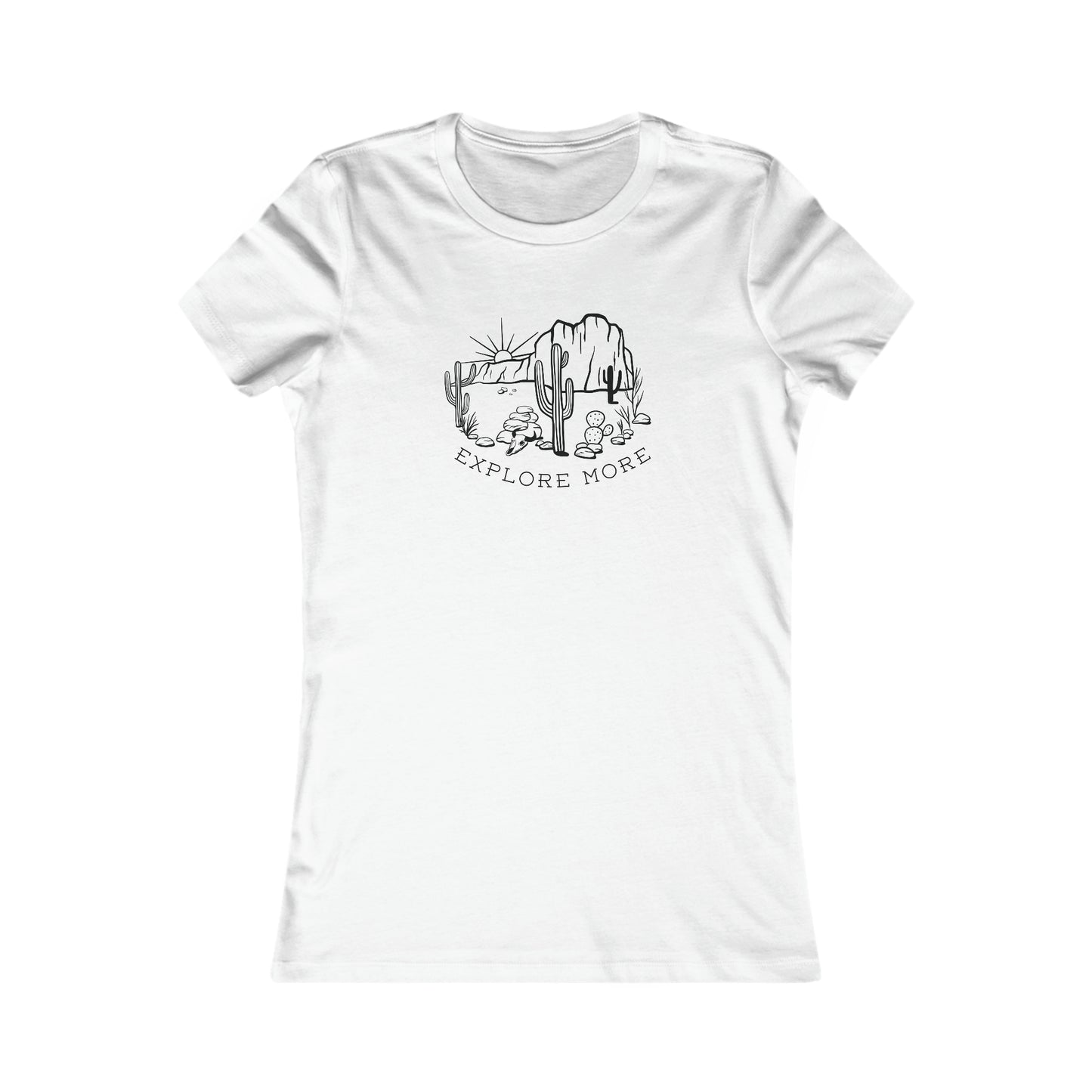 Explore More, Desert Women's Tee