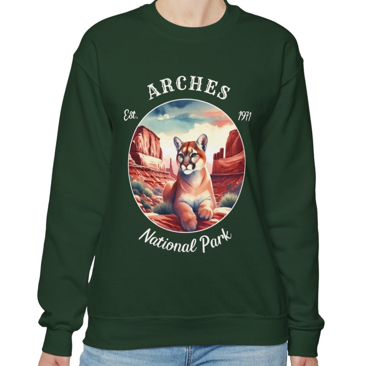 arches national park usa sweatshirt is nice gifts for your loved ones, perfect for enthusiast hikers and explorers of us parks. Live wild, live free, live full 