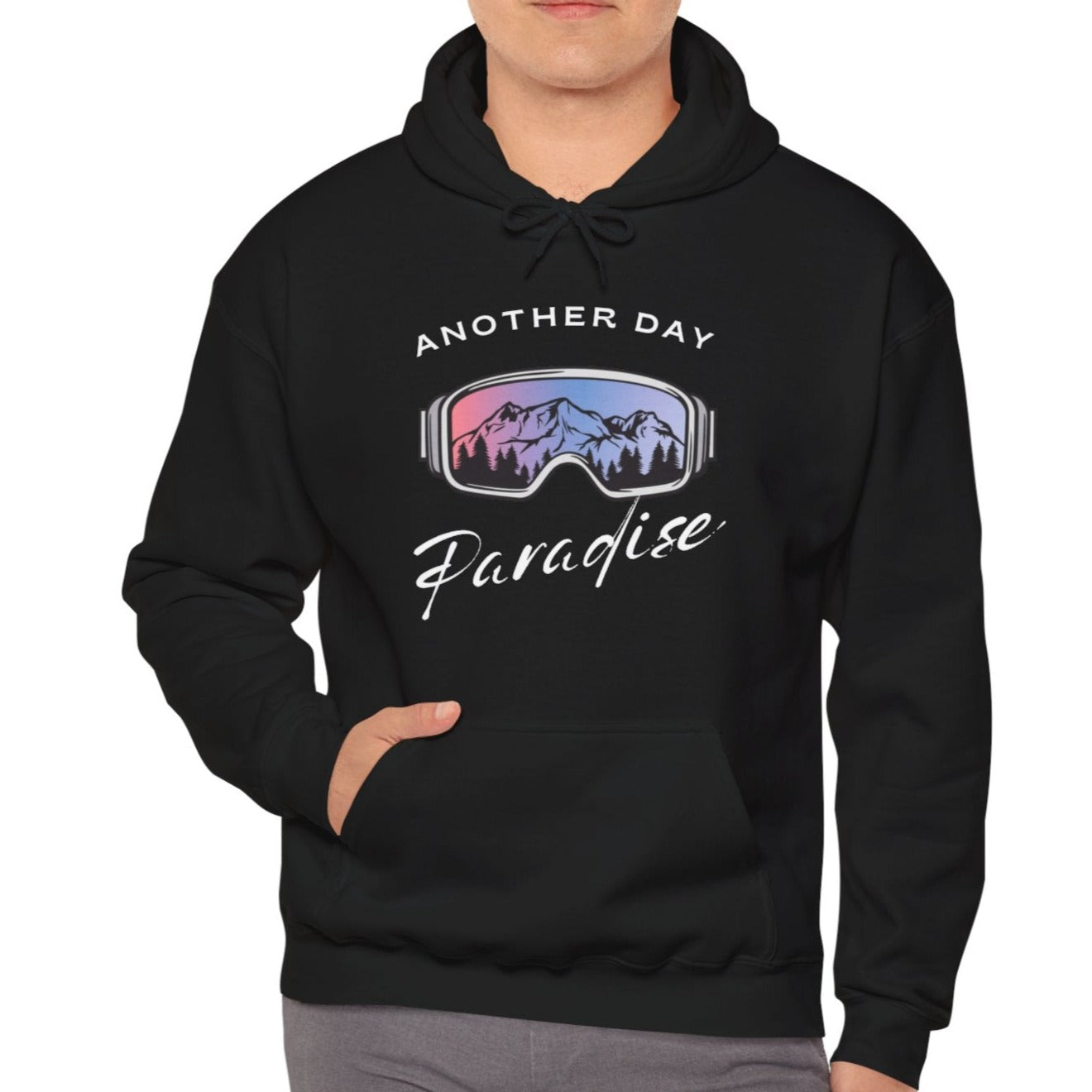 Day in Paradise, Ski Hoodie Sweatshirt