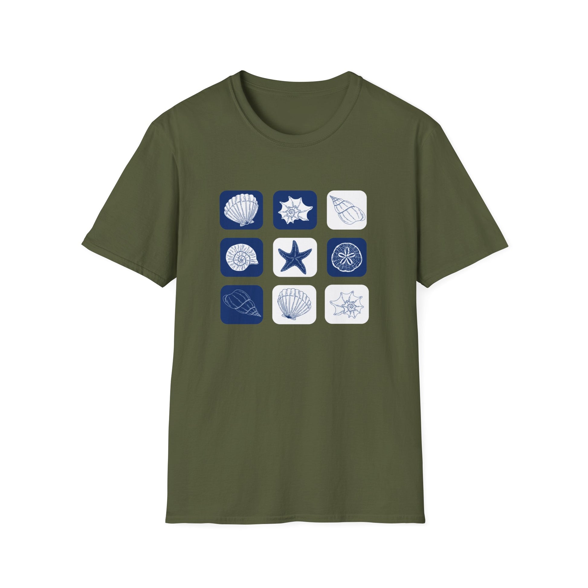 military green t shirt, completes classy summer outfit, for beach party,