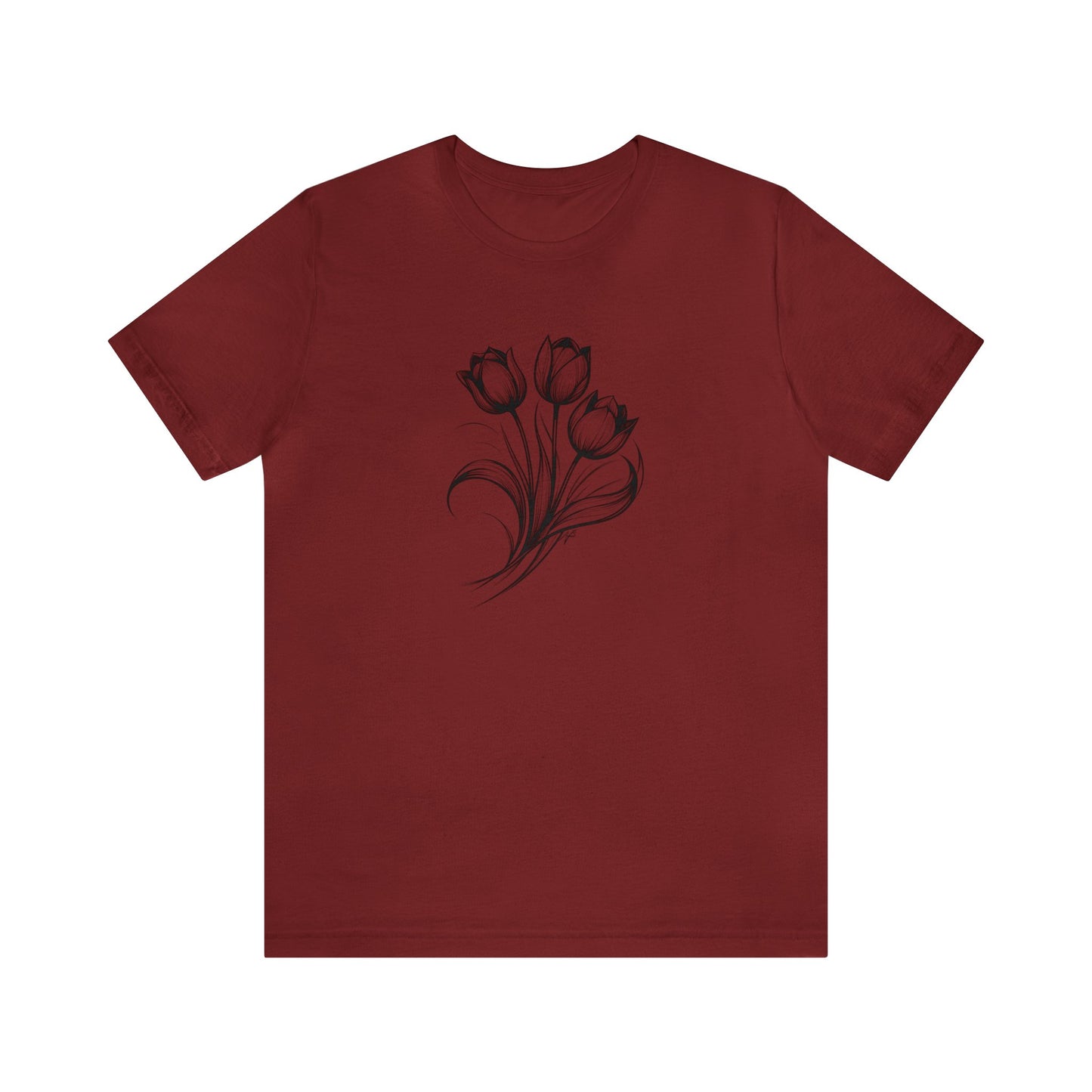 Tulips, tatoo style design Tee