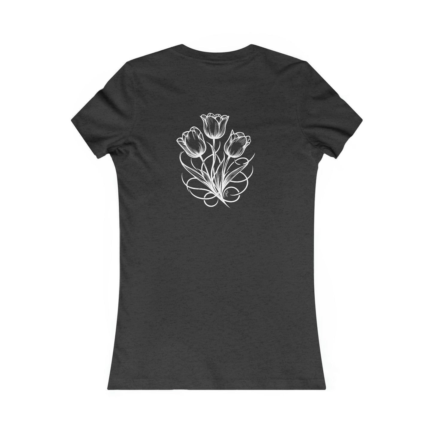 3 tulipanes Camiseta favorita de las mujeres