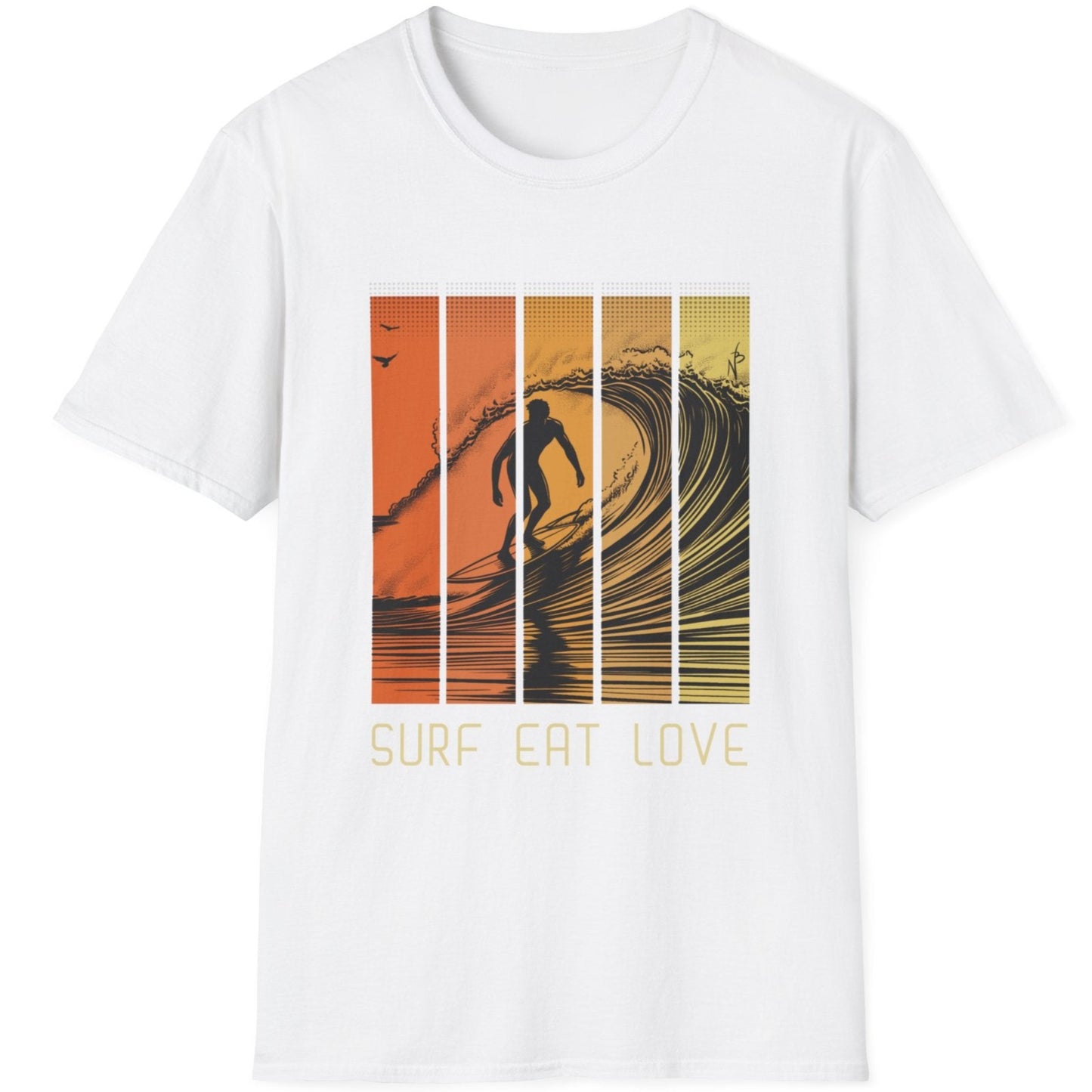 Surf come amor Camiseta unisex Softstyle