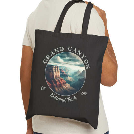 Grand Canyon natural park usa tote bag nice gifts for your loved ones, perfect for enthusiast hikers and explorers of us parks. Live wild, live free, live full