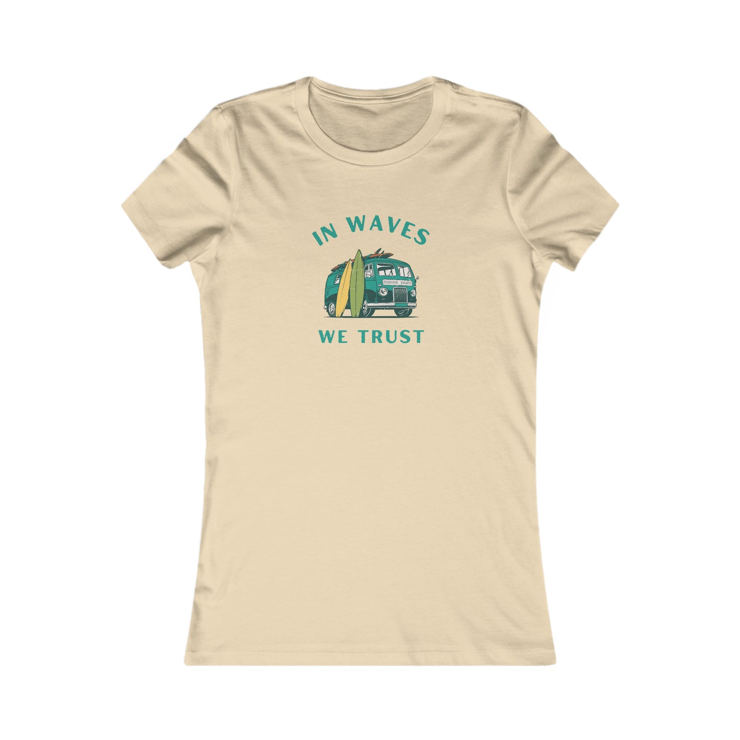 In waves we trust, Women's Tee