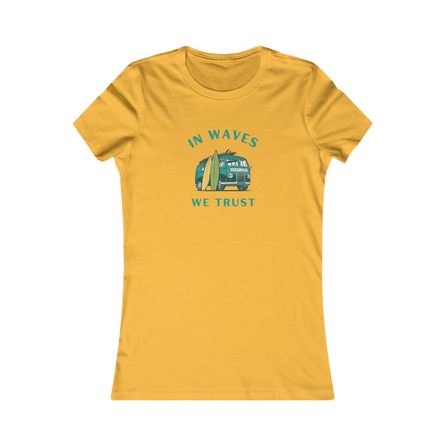 In waves we trust, Women's Tee