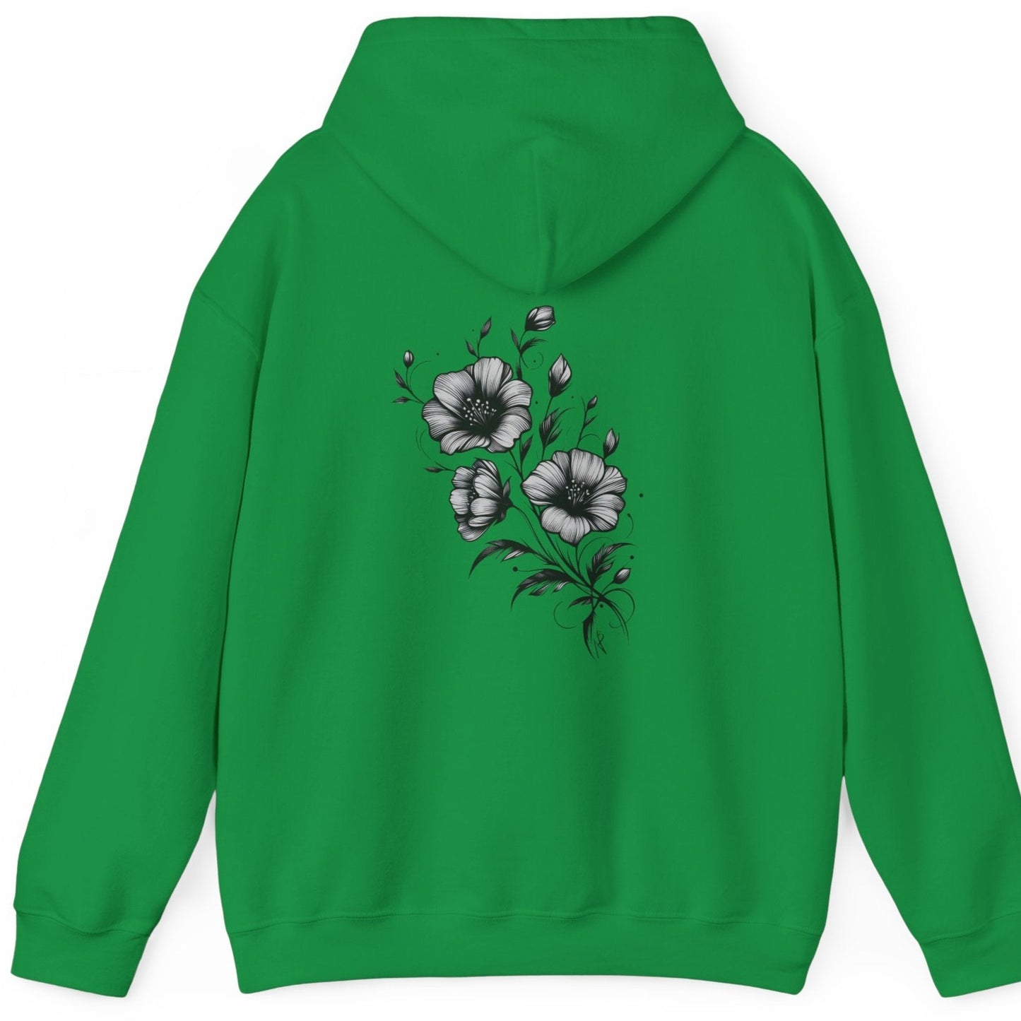 Midnight Flower Hoodie