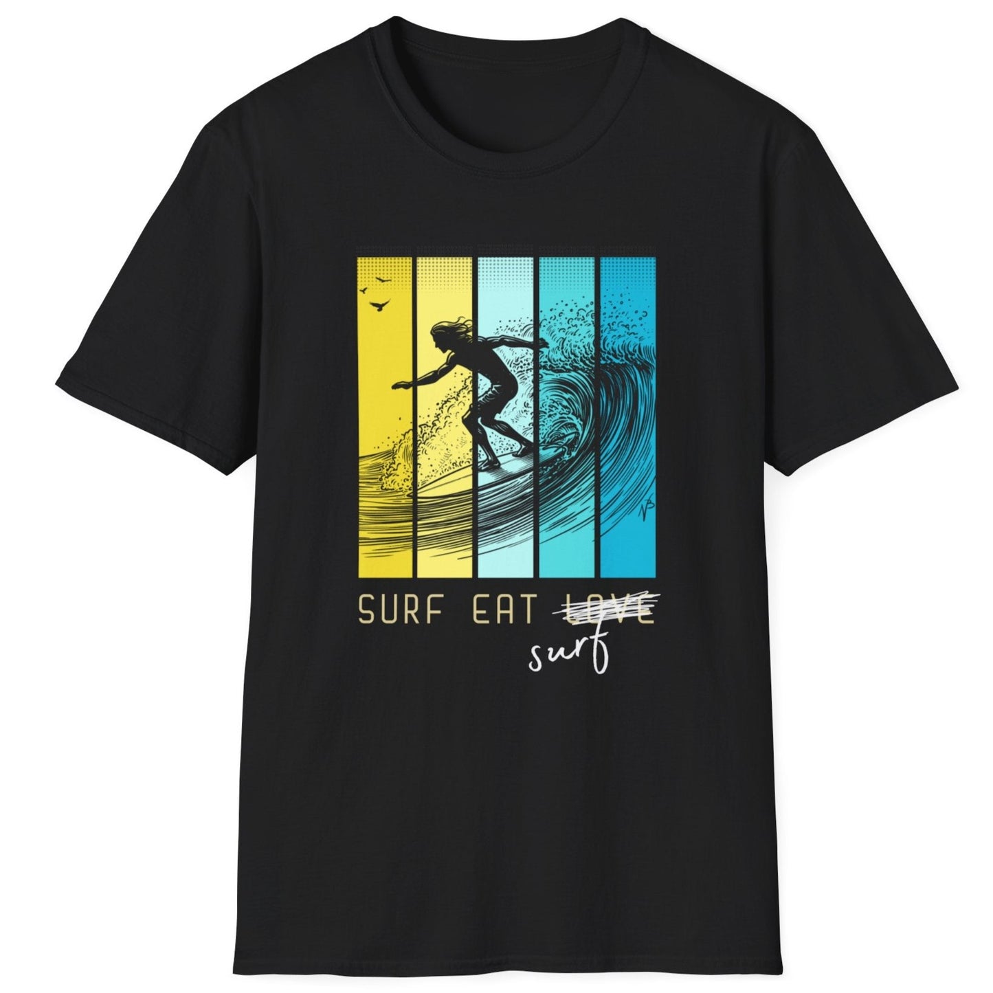 Surf comer surf unisex Softstyle camiseta