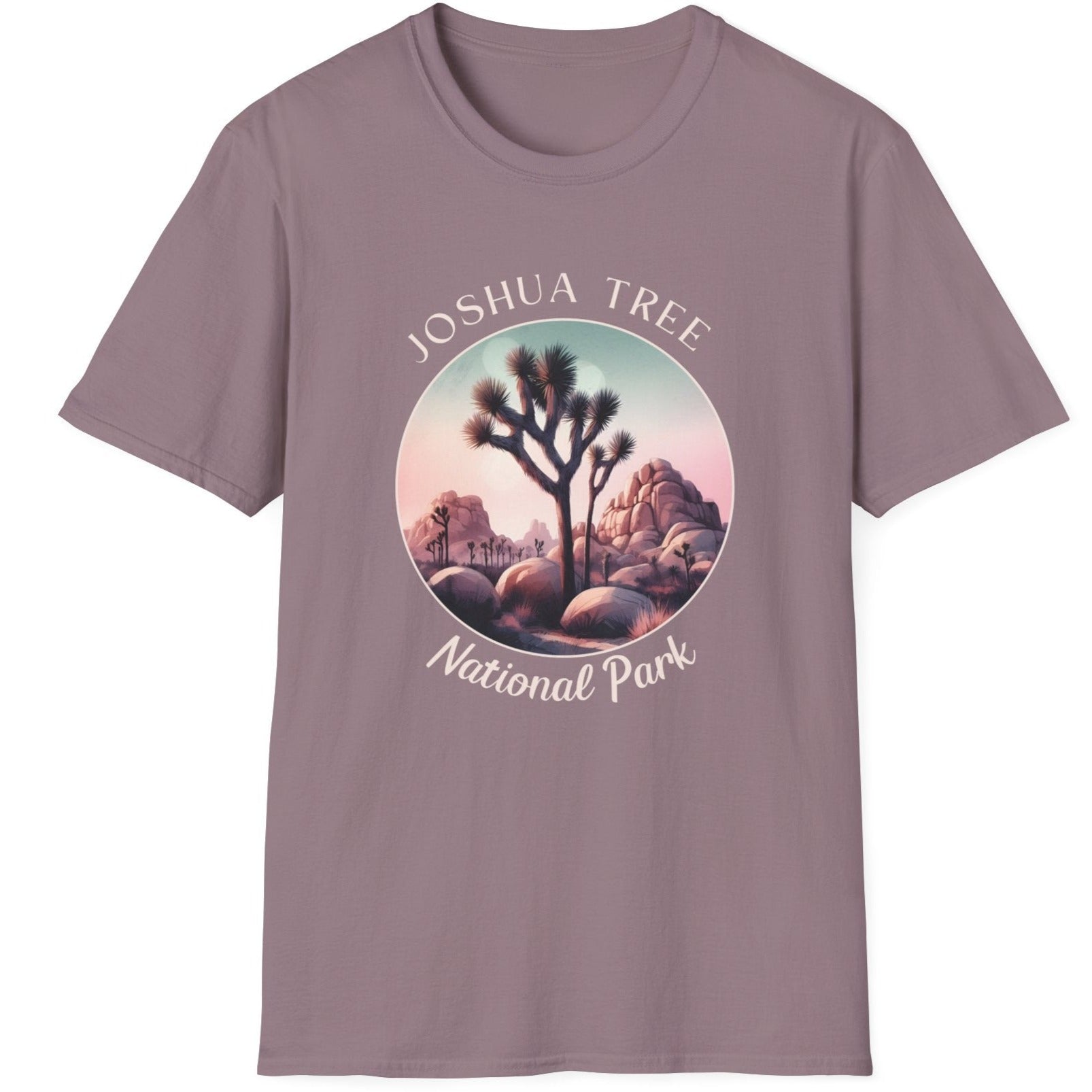 us Joshua Tree national park watercolor t-shirt nice gift for girlfriend, mindful present for husband on journey to us np, apparel to live wild life and love us national parks, 