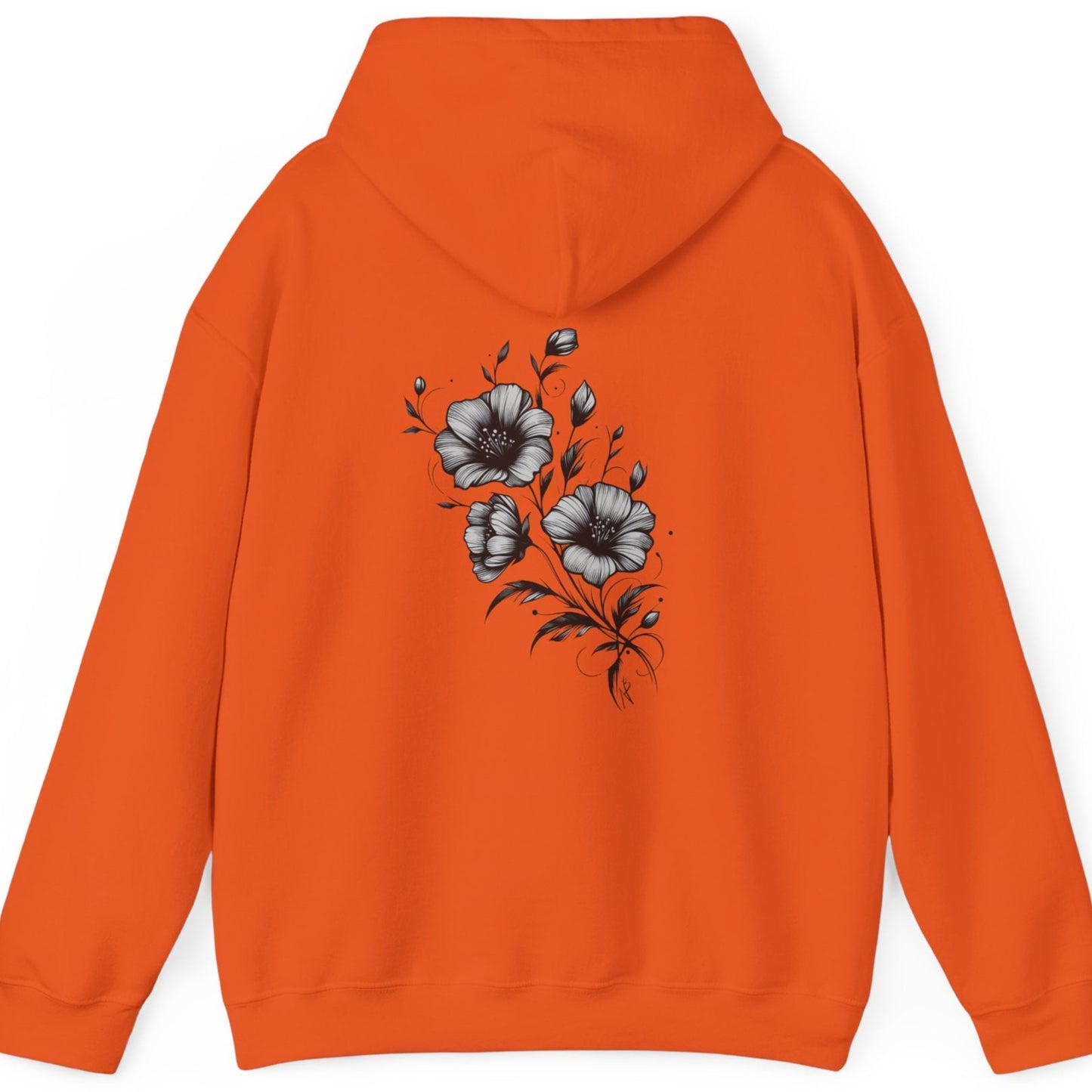 Midnight Flower Hoodie