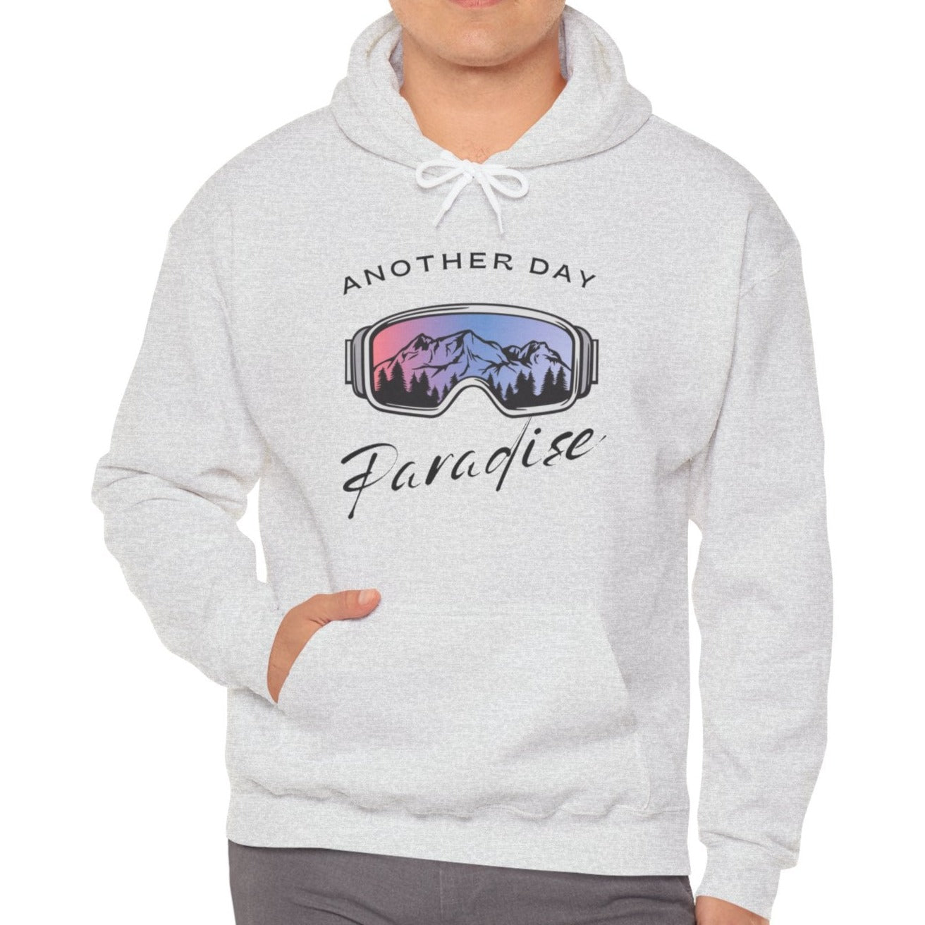 Day in Paradise, Ski Hoodie Sweatshirt