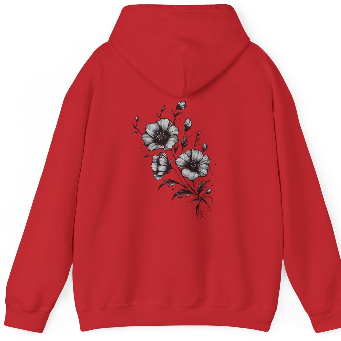 Midnight Flower Hoodie