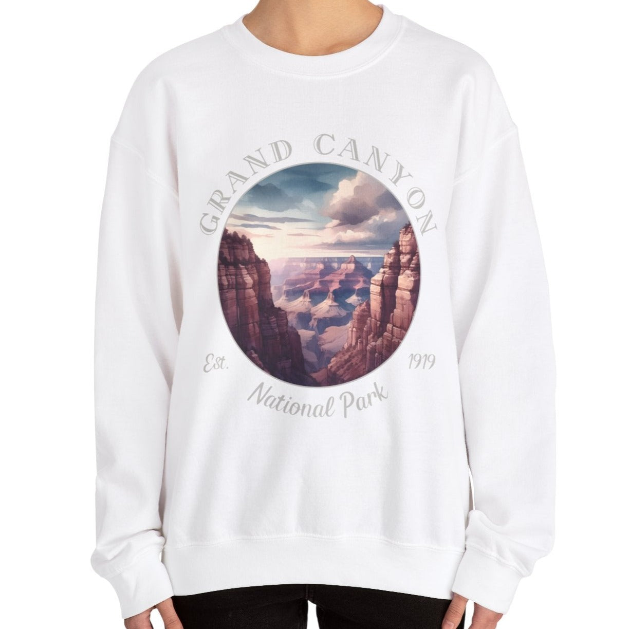 Grand Canyon national park united states sweatshirt nice gifts for your loved ones, perfect for enthusiast hikers and explorers of us parks. Live wild, live free, live full. 