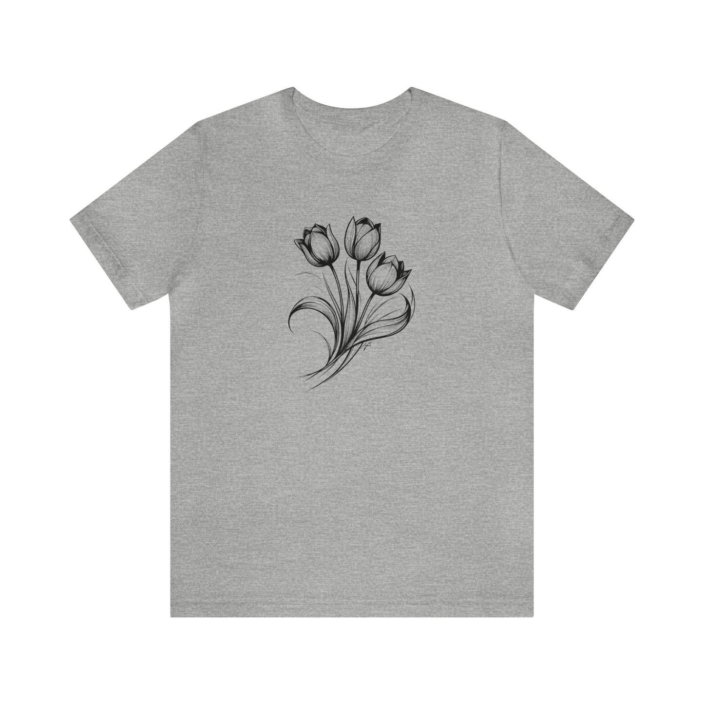 Camiseta de manga corta Tulips Unisex Jersey