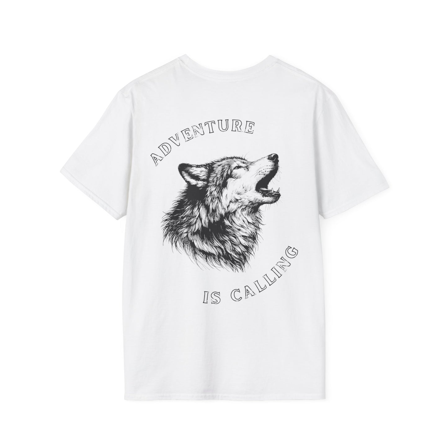 white wolf tee for men,  the nature conservation t shirt mens, good present for wildlife rescue teams